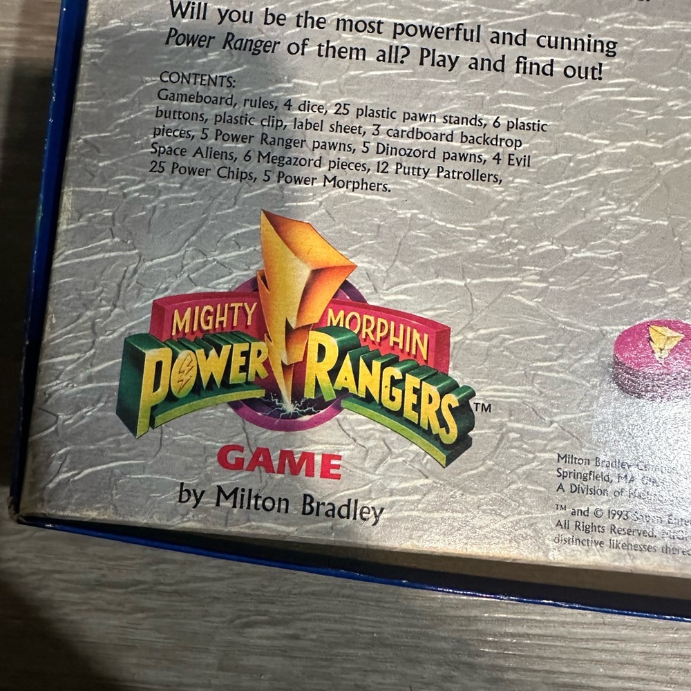 Vintage Power Ranger Boardgame - Picture 7 of 7
